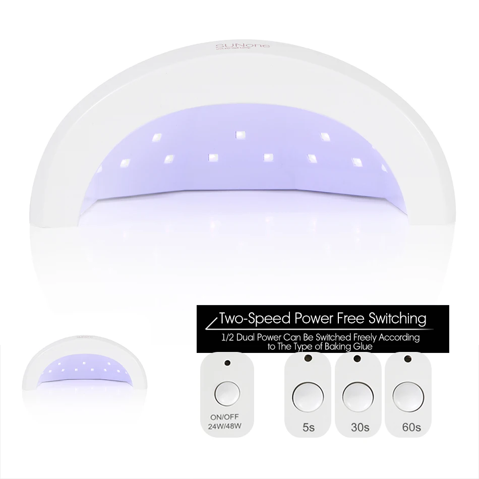 ROHWXY 48W Солнечный X5 SUNone УФ-лампа для сушки ногтей, маникюрный гель-лак, высыхающие лаки на ногтях.