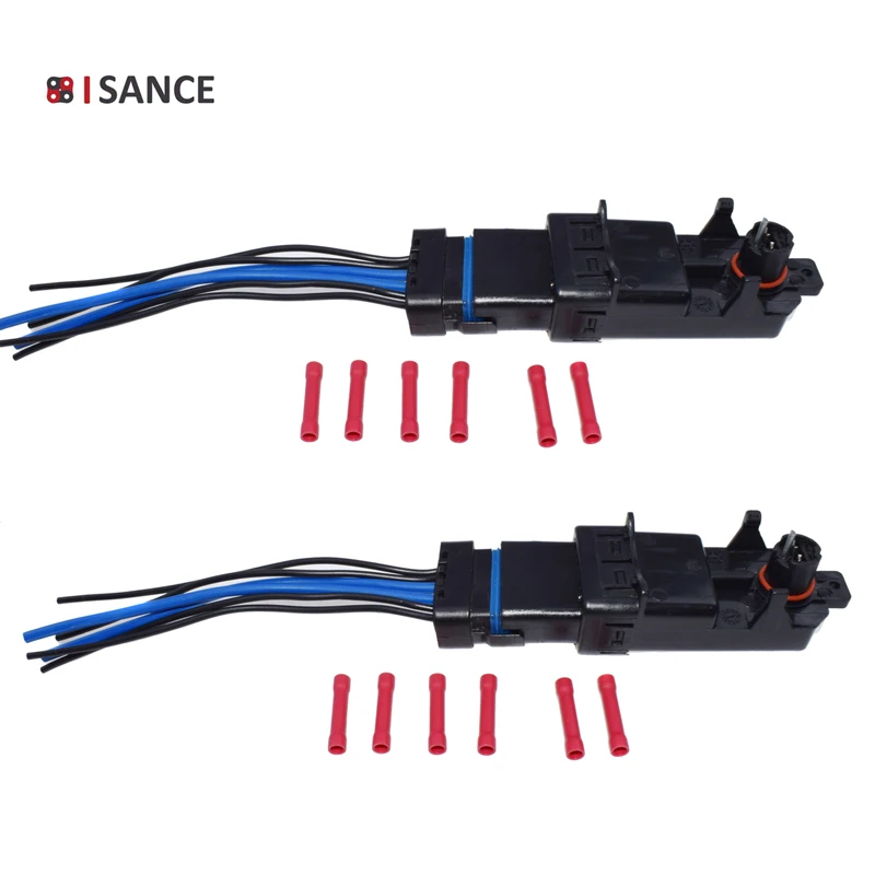 ISANCE оконный модуль регулятор двигателя и разъем провода 6 Pin для Renault Scenic Megane II Clio Espace Grand Scenic Laguna - Цвет: Motor and Plug 2 Kit