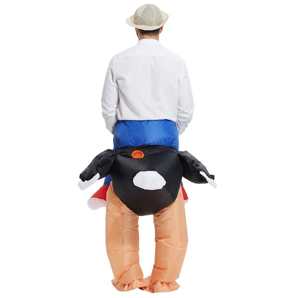 Надувной костюм страуса способный преодолевать Броды для взрослых мужчин женщин