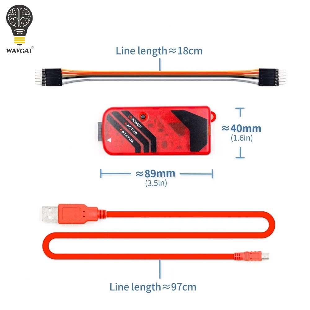 Адаптер для программирования WAVGAT PICKIT3 программатор PIC ICD2 PICKit 2 PICKIT 3 универсальный