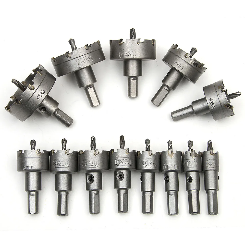 13 шт. коронка из нержавеющей стали 16 53 мм|drill bit|drill bit sawsaw drill |