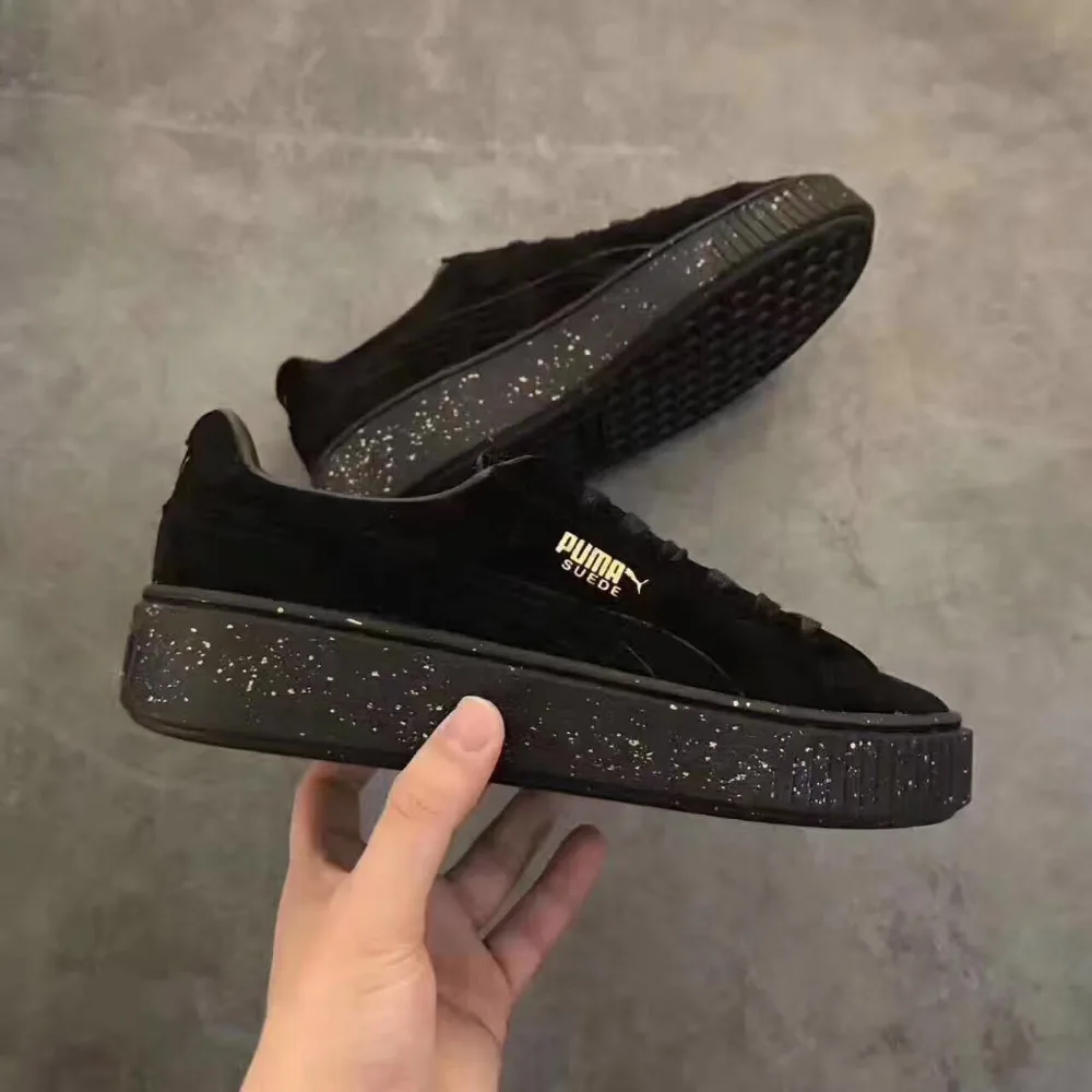 New PUMA FENTY Suede Cleated Creeper Womens First Generation Rihanna Classic Basket Tone Simple Badminton Shoes Size 36-39 | Спорт и