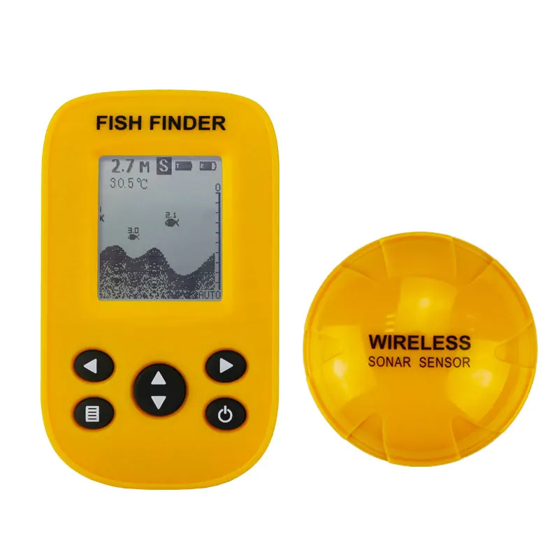 Erchang YDH-01A Transducer Portable Fish finder Wireless Echo Sounder Alarm 0.6-100m Depth Fishfinder Sensor Sonar For Fishing