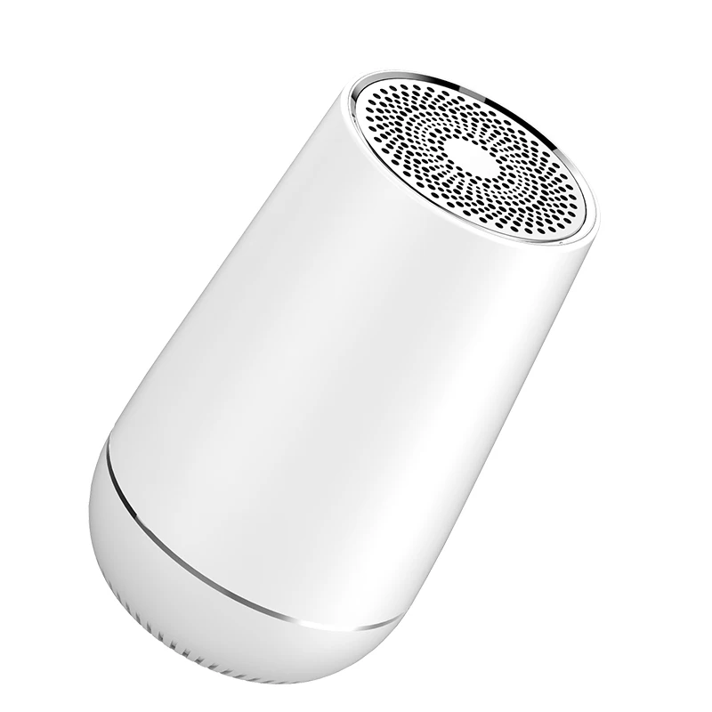 Портативный Bluetooth динамик Портативный беспроводной громкоговоритель 3D бас объемная звуковая система для компьютера - Цвет: Белый