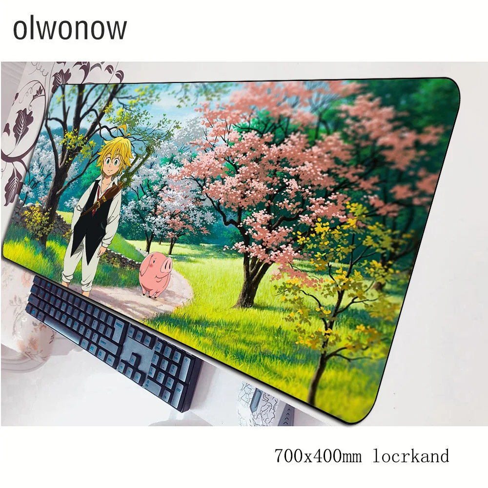 Коврик для мыши nanatsu no taizai 700x400x3 мм игровой коврик большой геймерский