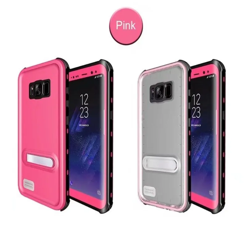 Waterproof Shock Dustproof KickStand Hard Phone Case Cover S8Plus Protective For Samsung Galaxy S8 |