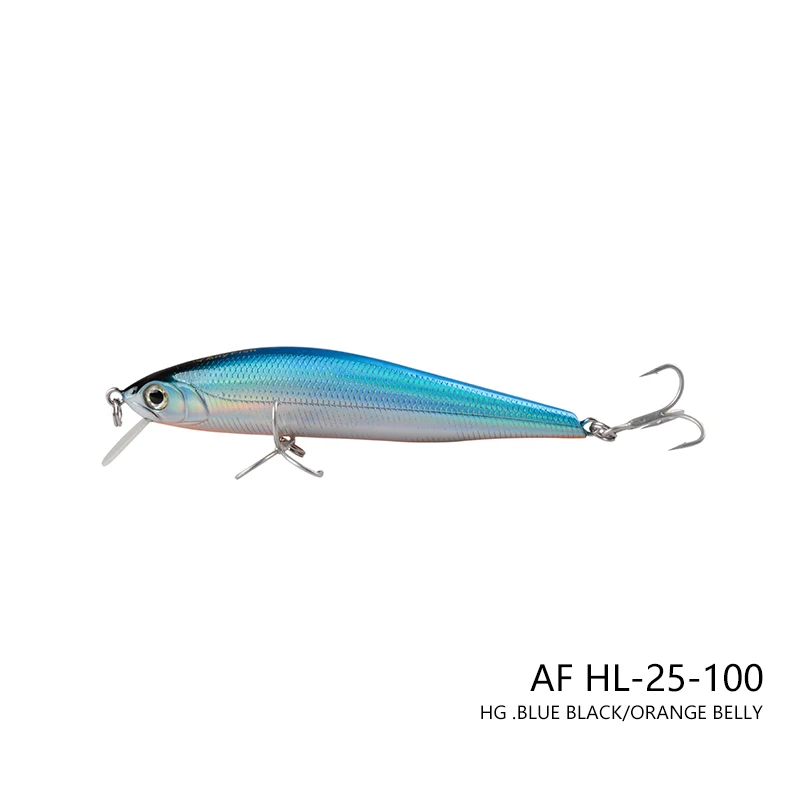 ANYFISH CBL MINNOW 95F плавающая приманка для рыбалки 9,5 см 11,2 г жесткая приманка с 2 рыболовными крючками Aritificial Bait 3D Глаза глубина 1-1,2 м - Цвет: AF HL-25-100