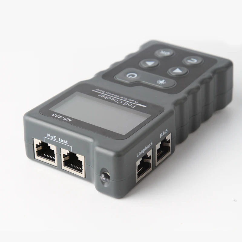 NOYAFA NF 488 сетевой тестер с портом POE проверка питания через Ethernet Cat5 Cat6 Lan тест er