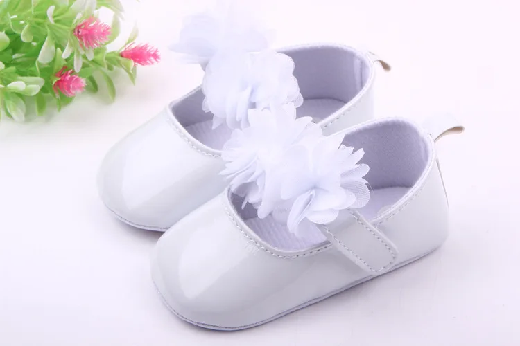 Розничная продажа! Белая детская обувь для новорожденных детские ботинки