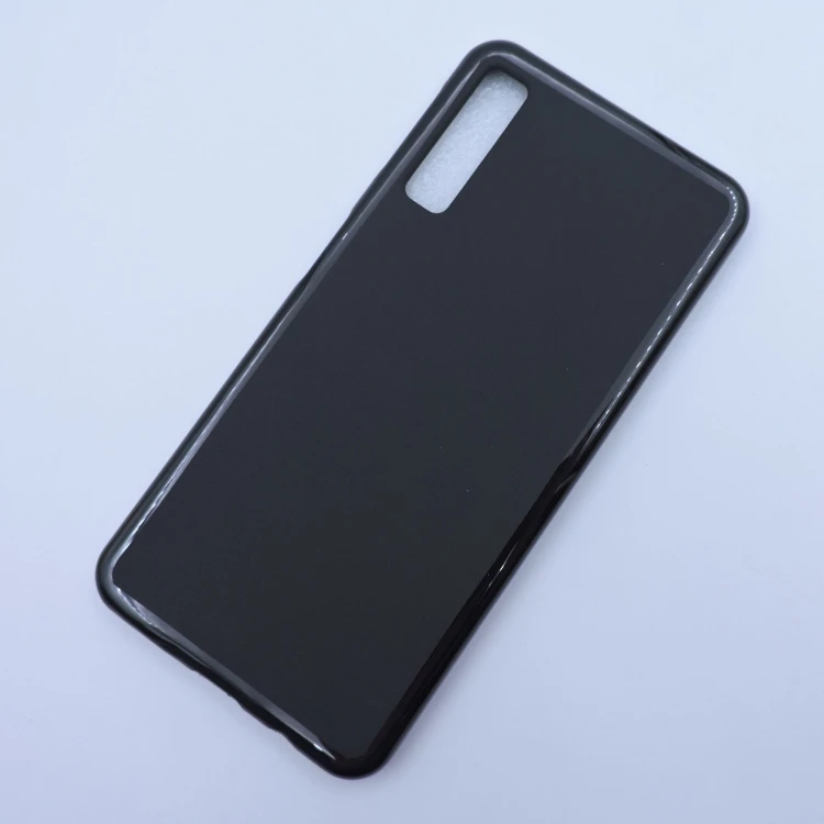 Чехол для samsung A7 2018 Защитная крышка пудинг Нескользящие Тонкий чехол из мягкого