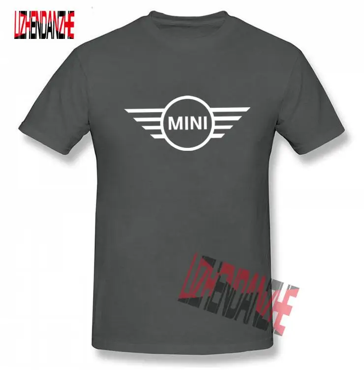 Мужская футболка с принтом в виде машины мини-футболка логотипом автомобиля