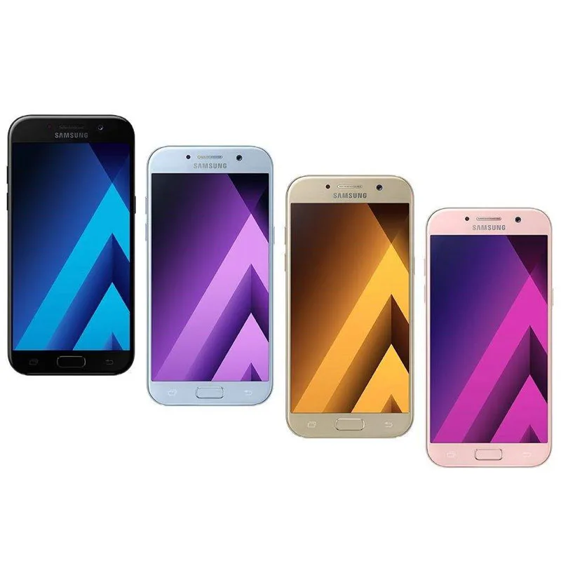 Разблокированный оригинальный Samsung Galaxy A5(2017)A520F мобильный телефон 5 2 дюймов 3 Гб