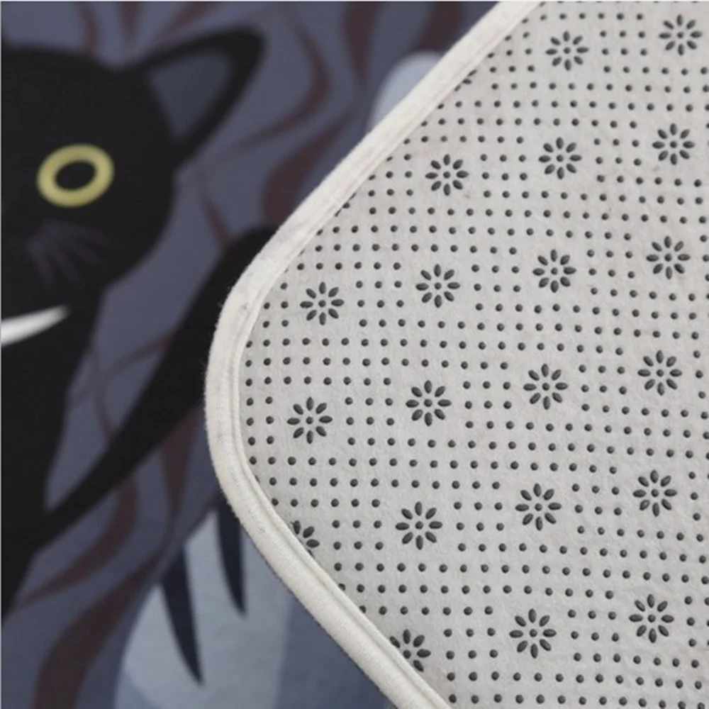 Мультфильм Кухня коврик прекрасный Memory Foam ковры коврики в ванную