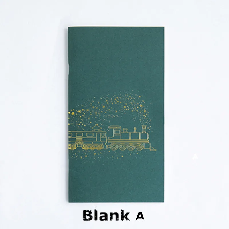 Винтажный блокнот внутренний еженедельник в горошек сетка DIY Bullet Journal портативный ежедневник ретро блокнот - Цвет: Blank A