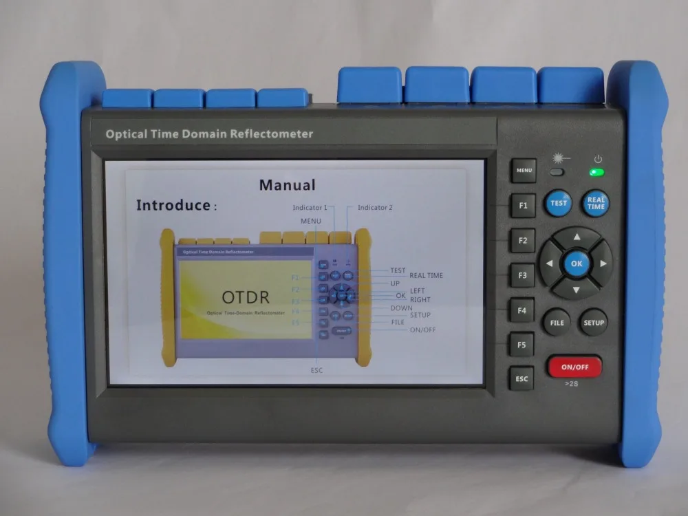 iOLM OTDR VIO6000 D35 1310/1550nm35/38dB с OPM VFL светильник источник