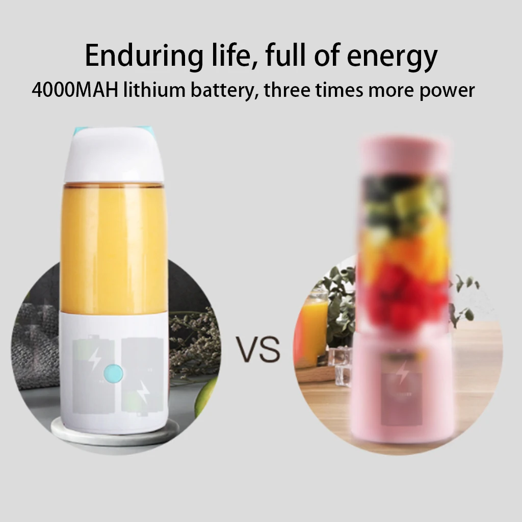 Соковыжималка чашка портативный USB перезаряжаемая электрическая автоматическая