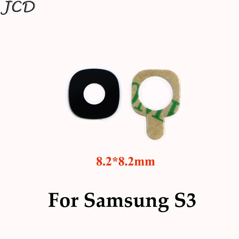 Стеклянное кольцо JCD для задней камеры крышка объектива Samsung Galaxy S4 S5 S3 S6 S7 edge Plus S8 S9