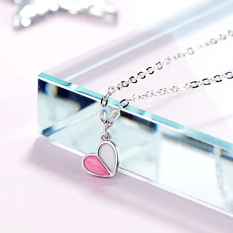 Небольшой свежий сладкий мороженое любовь Цепочки и ожерелья ключицы цепи кулон