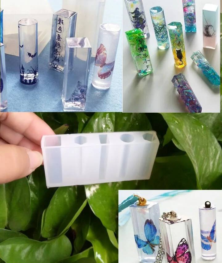 1 шт Жидкая силиконовая форма DIY Ювелирные изделия из смолы подвески, ожерелья lanugo формы смолы для ювелирных изделий