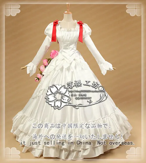 Карточка Captor Sakura Kinomoto белое свадебное платье Косплей Костюм Хэллоуин униформа
