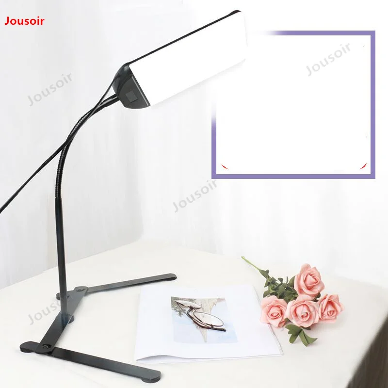 Настольный портативный светодиодный светильник со шлангом большой дальний для