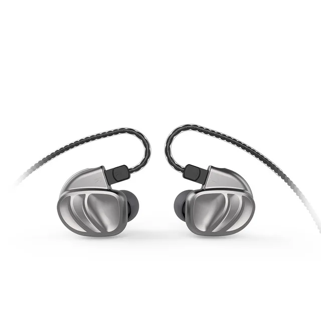 BQEYZ KC2 2BA+ 2DD Гибридный динамический вкладыши гарнитура HIFI диджейский наушник Monito бас бег спортивные fone де ouvido sem fio - Цвет: silver no mic