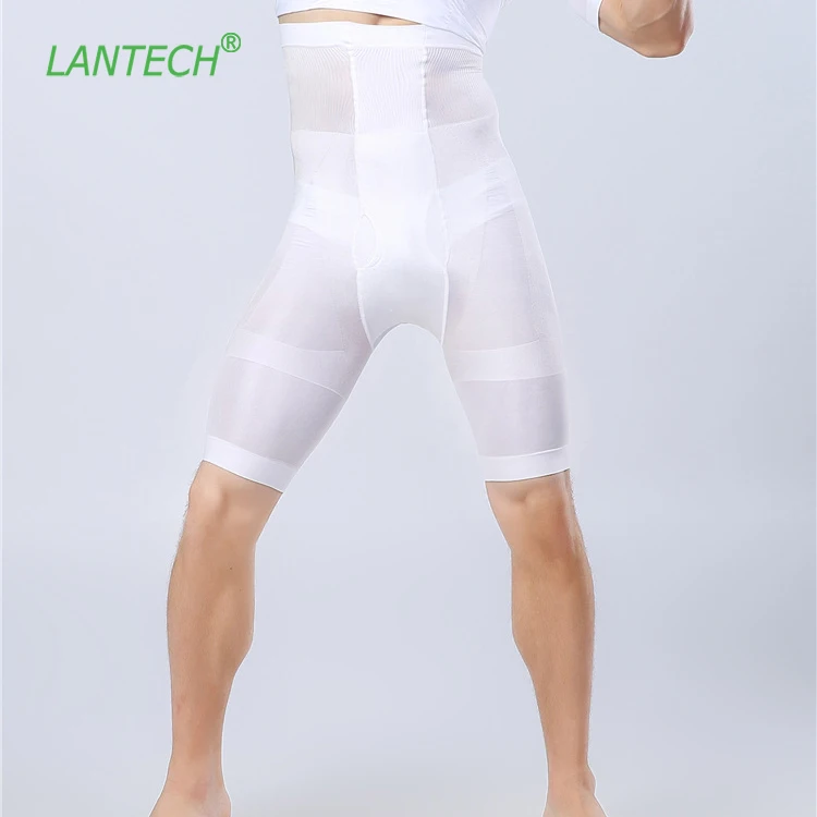 LANTECH мужские Утягивающие шорты плотный нижний слой кожи живота Формирователи