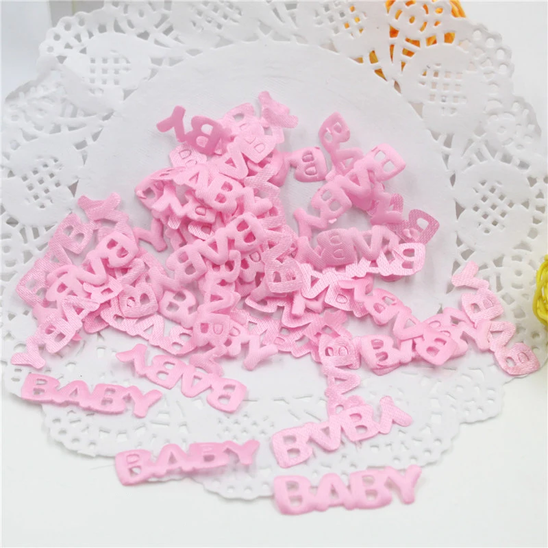 100 шт./лот Baby Shower украшения на крещение день рождения вечерние настольная
