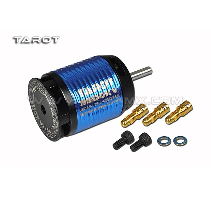 Tarot 450MX (3500KV) Бесколлекторный двигатель фотоэлемент 450 для вертолета 3-6S | Игрушки и