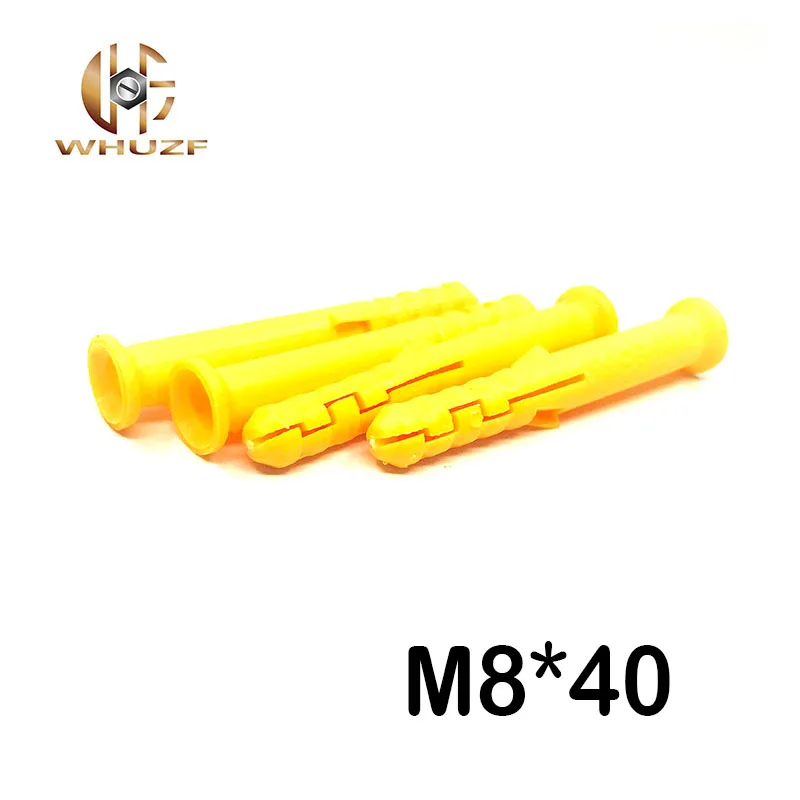 

200 шт., пластиковые саморезы M8 * 40 мм