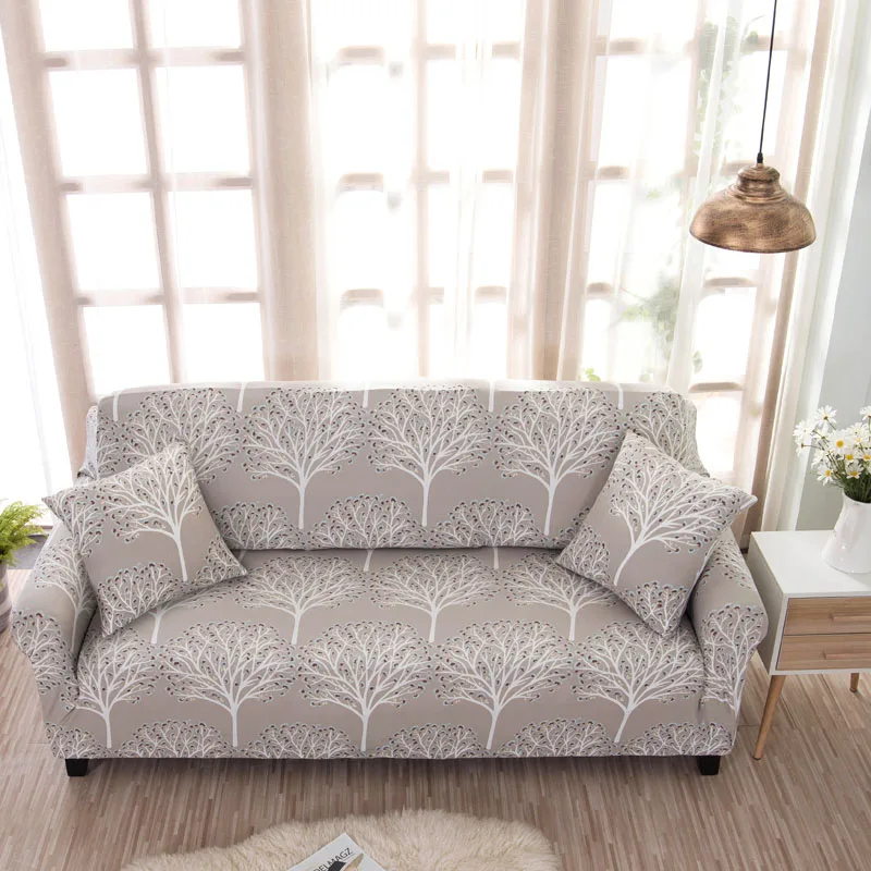 Floral Sofa Cover for Living Room Elasticity Non-slip Couch Slipcover Universal Spandex Case for Stretch Sofa Cover 1/2/3/4 Seat