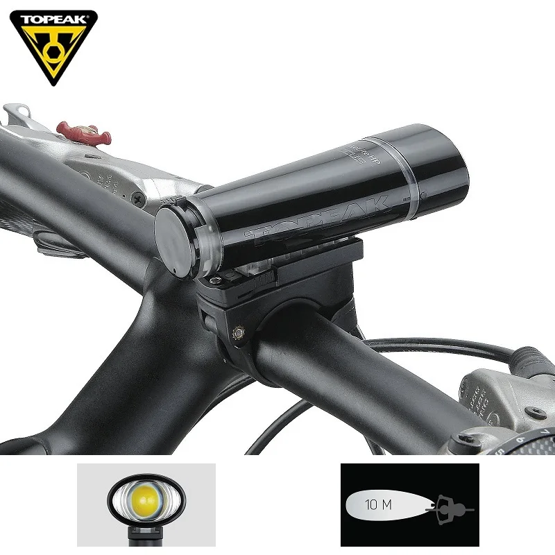 Светодиодный передний велосипедный фонарик Topeak TMS039 безопасная фара на руль