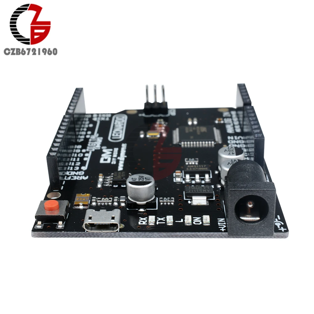Умная электроника DC 5 в цифровой Леонардо R3 Atmega32u4 PVM макетная плата аналоговый