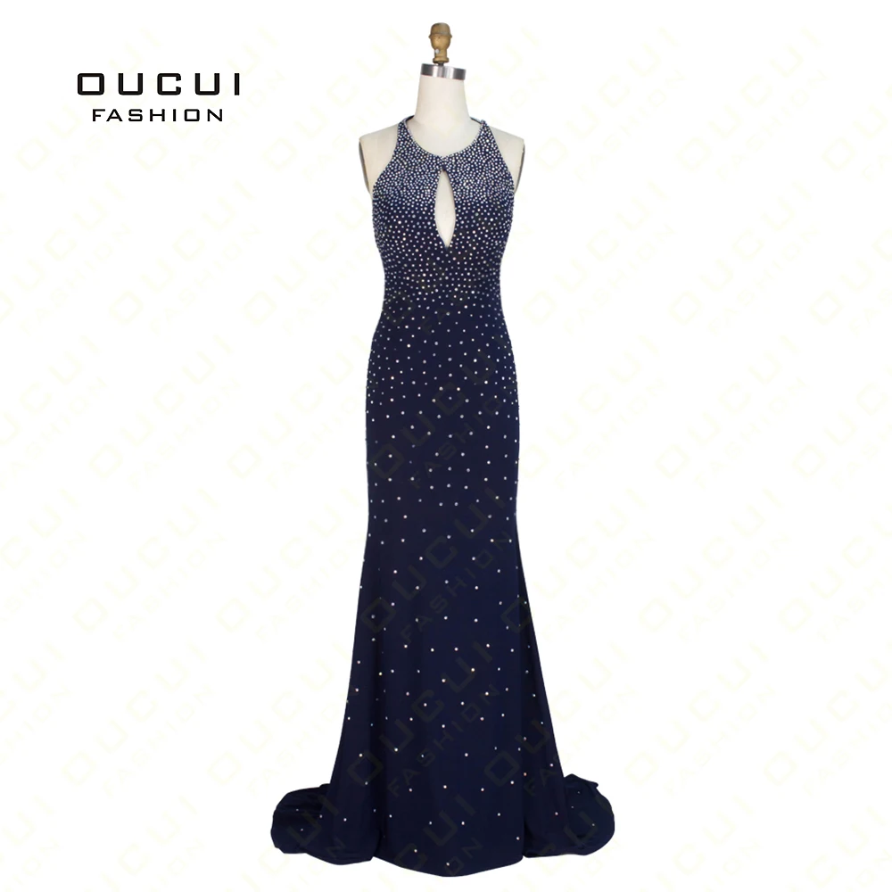 Трикотажная ткань 100% ручная работа vestidos longos длинное сексуальное вечернее платье
