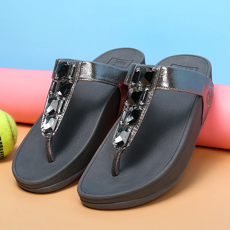 BALTROP/Новые летние женские шлепанцы на танкетке Женские платформе Повседневные