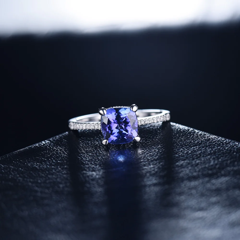 LOVERJEWELRY Обручение кольцо для Для женщин Вечная любовь элегантные подушки 7 5 мм