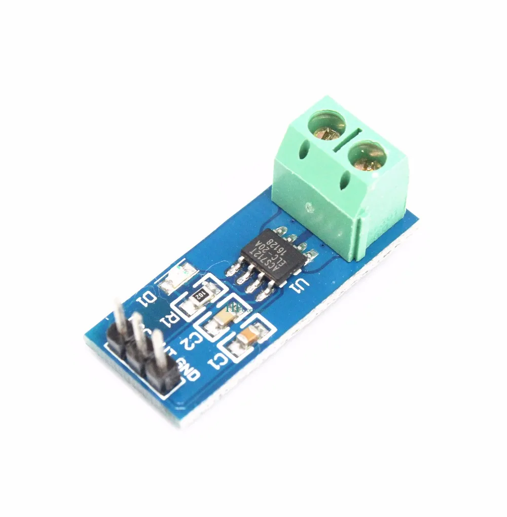 10 шт. модуль датчика тока ACS712 20A для Arduino | Электронные компоненты и принадлежности