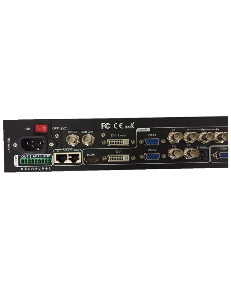 2304x1152 LVP605S 2 светодиодный карты передачи бесплатно 1 linsn отправка карты SDI/HD-SDI/3G-SDI Светодиодный дисплей Видеопроцессор