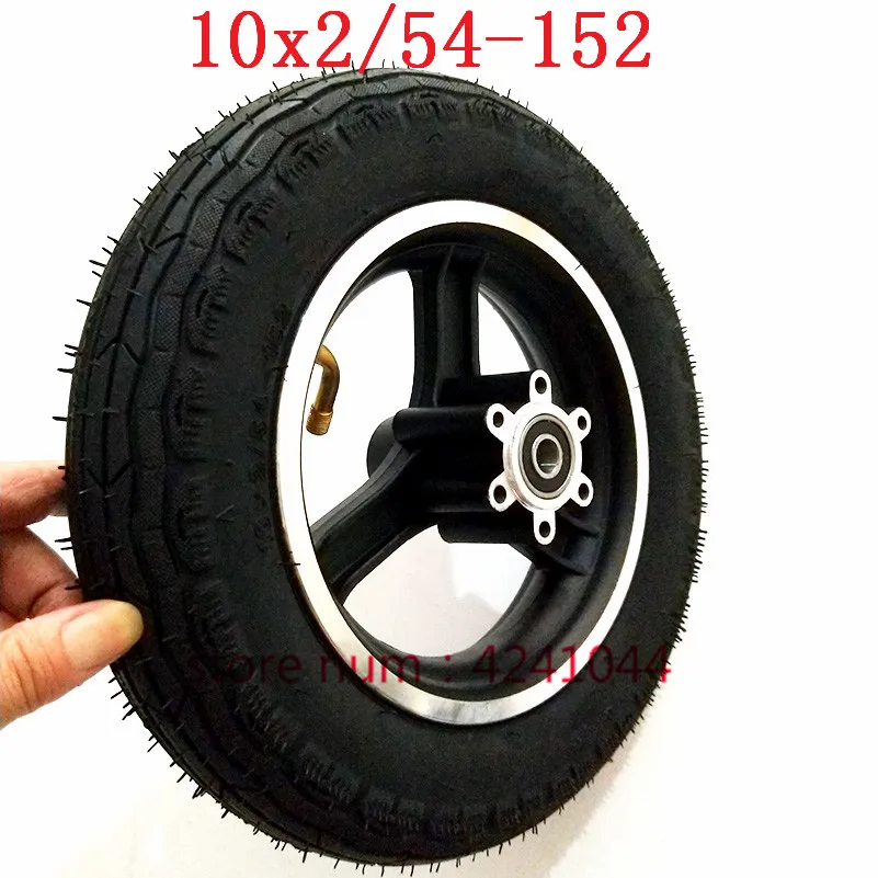 Внутренняя труба для шин 10x2 54 152 и комплект втулок колес 10 дюймов подходит горных