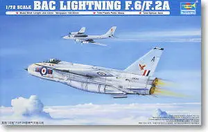 Trumpeter масштаб 1/72 модель 01654 Британский Электрический светильник F.6 / F.2A | Игрушки и