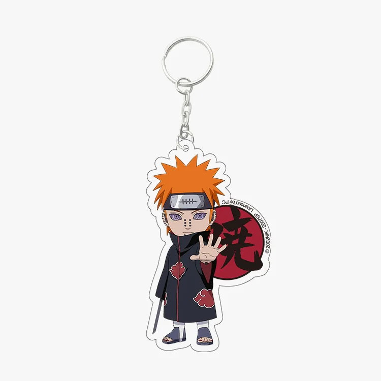 Аниме Наруто Акацуки Учиха Итачи косплей реквизит Pein Pain Sasori Konan Deidara Kisame дети взрослые ПВХ брелок Подвеска Игрушка Новинка