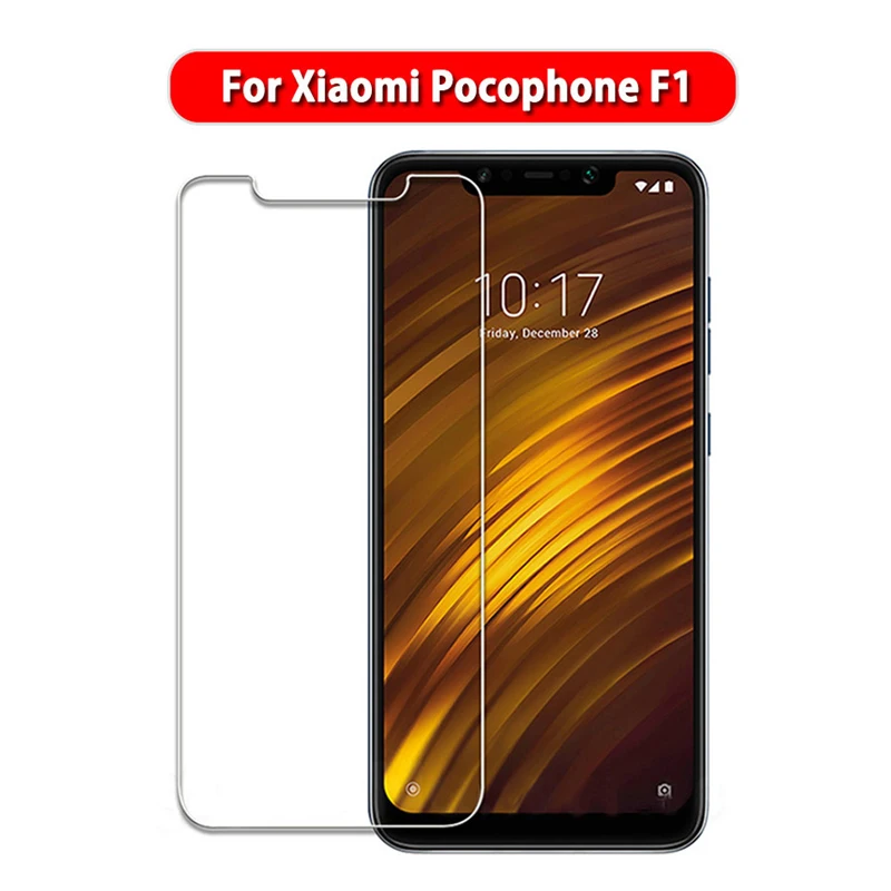 Закаленное стекло для Xiaomi Pocophone F1 Mi Max 2 3 9H 2.5D 0 26 мм Защитное экрана защитная