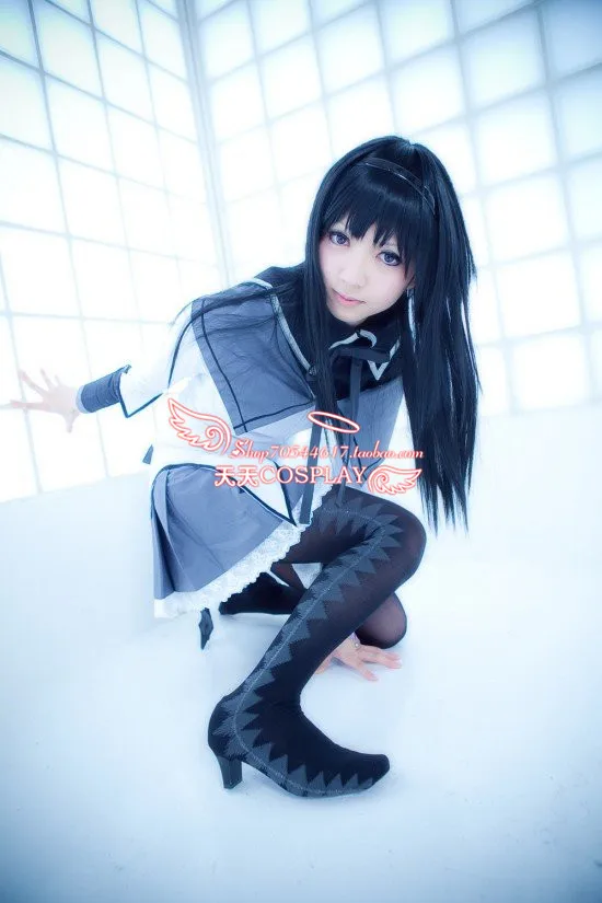 Костюм для косплея Puella Magi Madoka Magica Akemi Homura любой размер 11 |