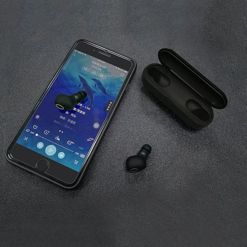 1 пара Bluetooth наушников спортивные водонепроницаемые стереонаушники вкладыши