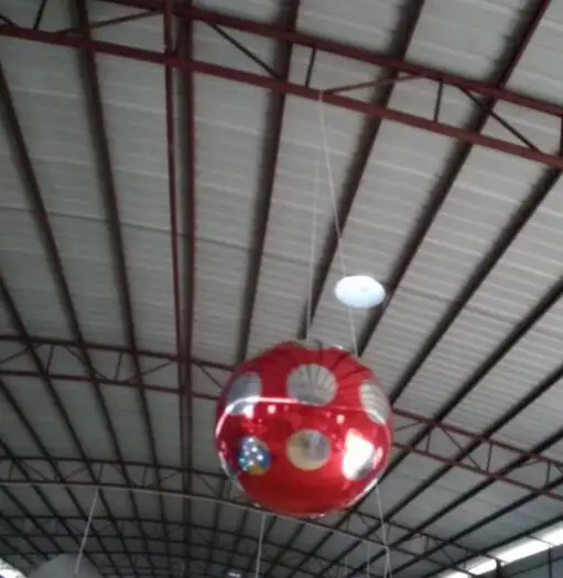 

Надувной шар из ПВХ, красный, розовый надувной шар в горошек для использования в бизнесе