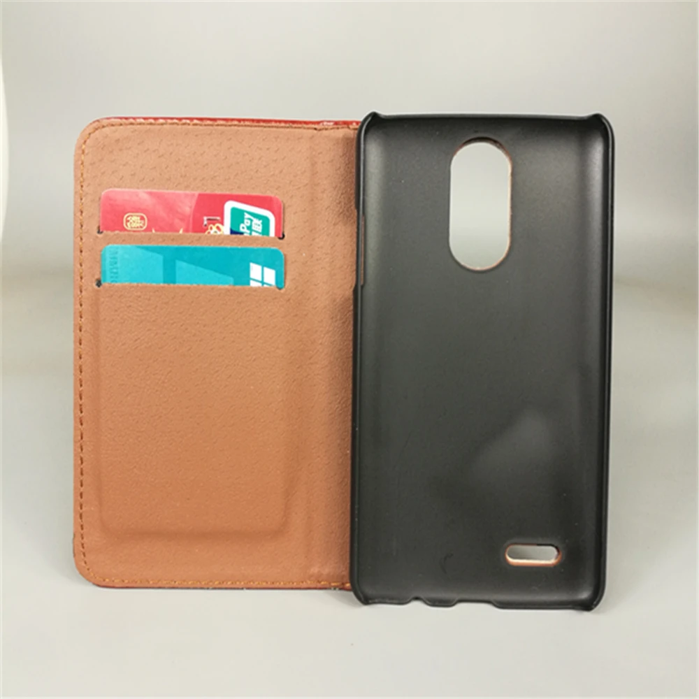 Crazy horse Флип кожаный чехол кредитных карт и функцией подставки для LG K8 2017X300 M200N/LG LV3