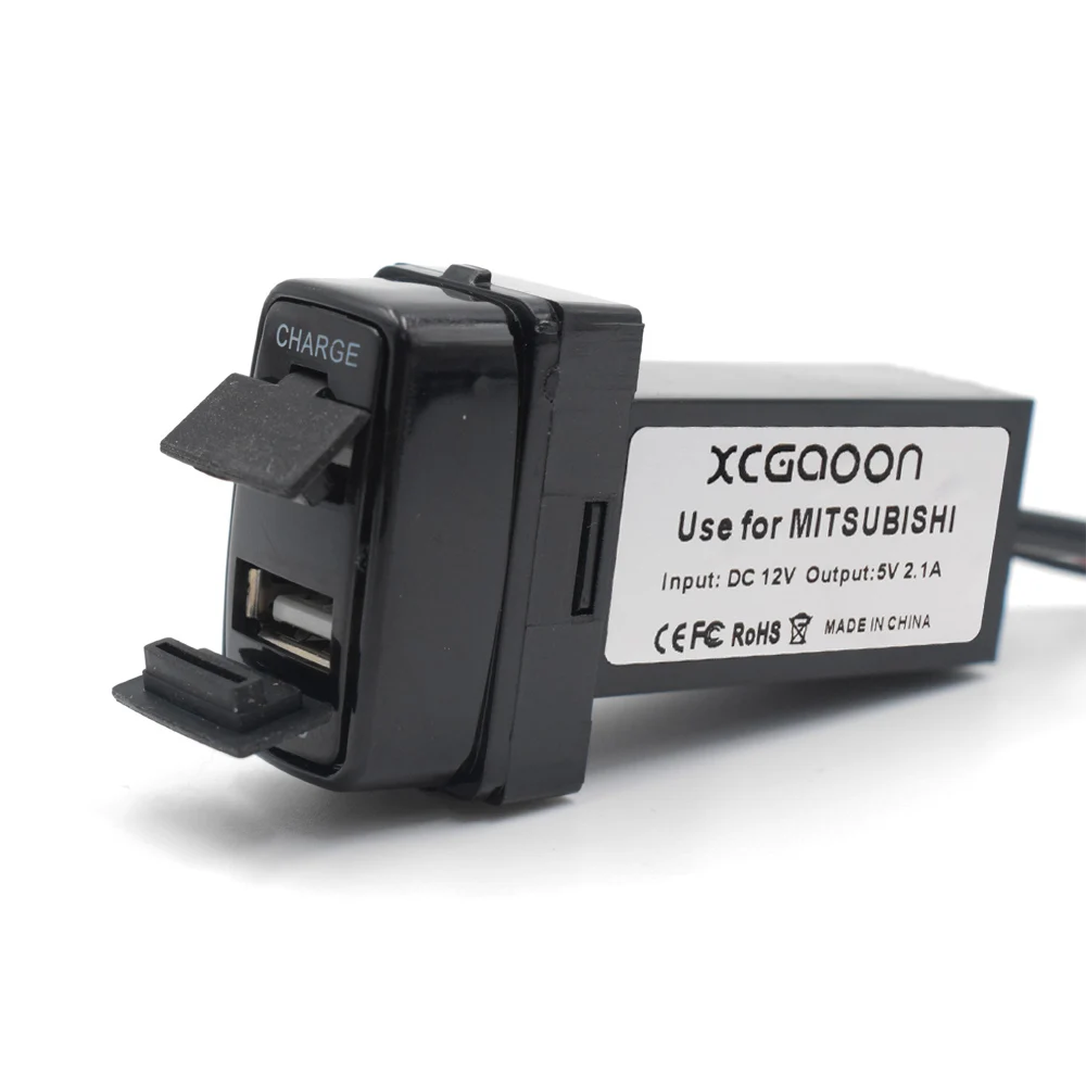 Разъем XCGaoon для автомобиля специальный выделенный 5 в 2 1 А USB интерфейс адаптер