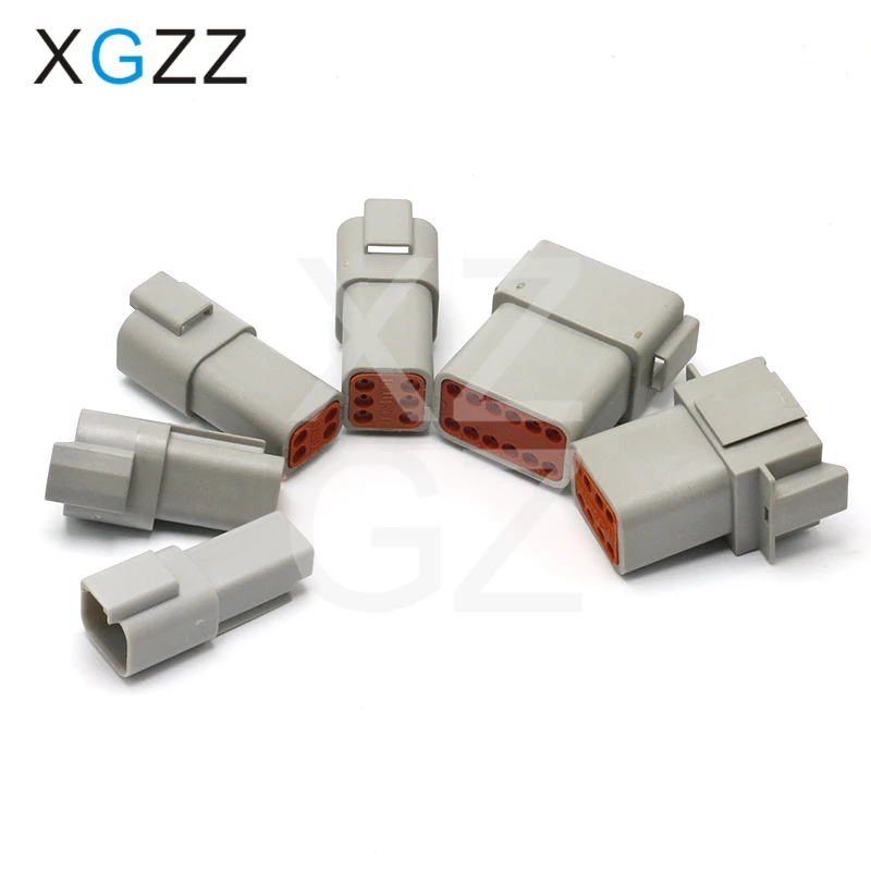1 компл. Deutsch DT06/DT04 2/3/4/6/8/12 Pin Коробка передач двигателя водонепроницаемый