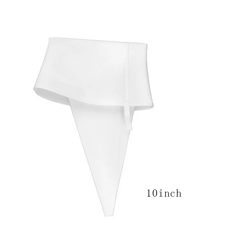 white XS IVYSHION 5 шт., для пищевых продуктов EVA кондитерский мешок для помадки, пирога, печенья наконечник DIY выпечки торт поставки глазури насадки для украшения торта Декор кекса сумки - Цвет: white XS