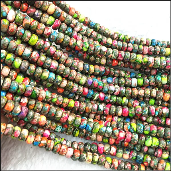 Бусины Из Натурального драгоценного камня форма Абака 4x6 мм 100 шт. | Украшения и